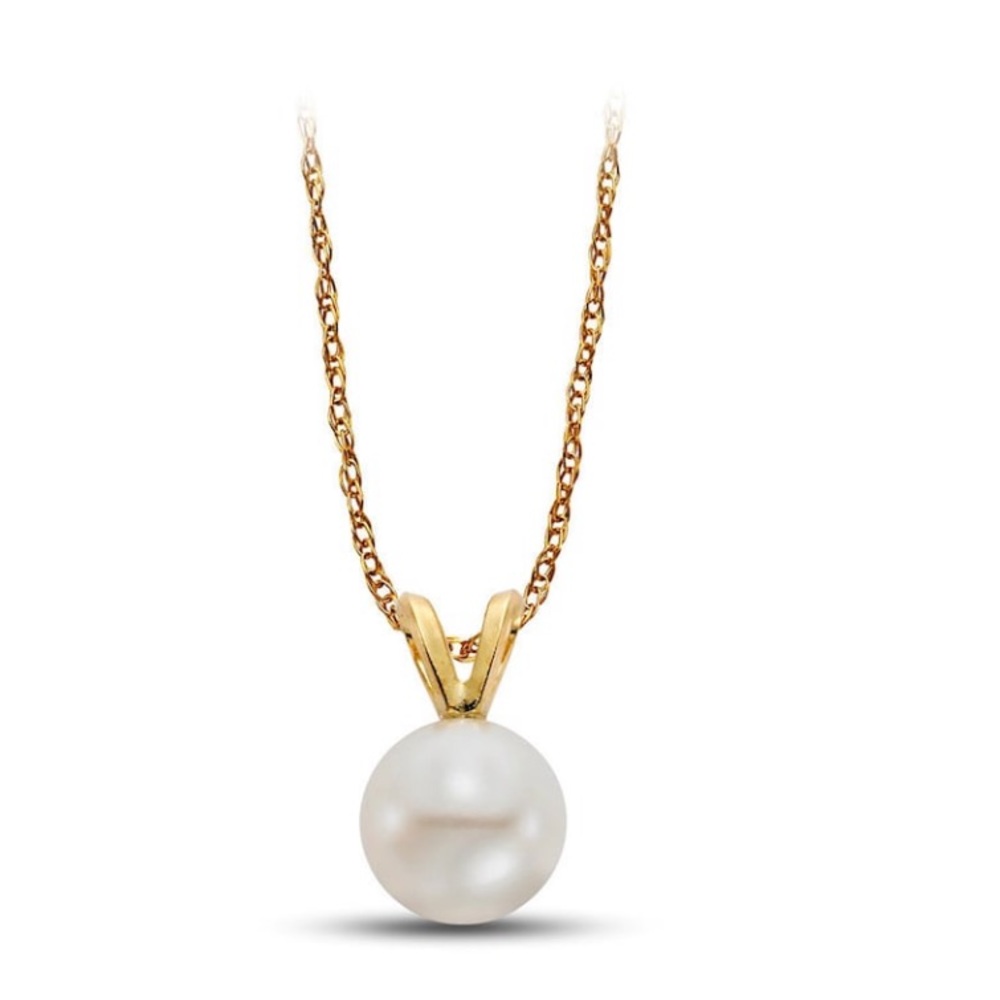 BRAND NEW ✨ SINGLE PEARL DAINTY 18” NECKLACE